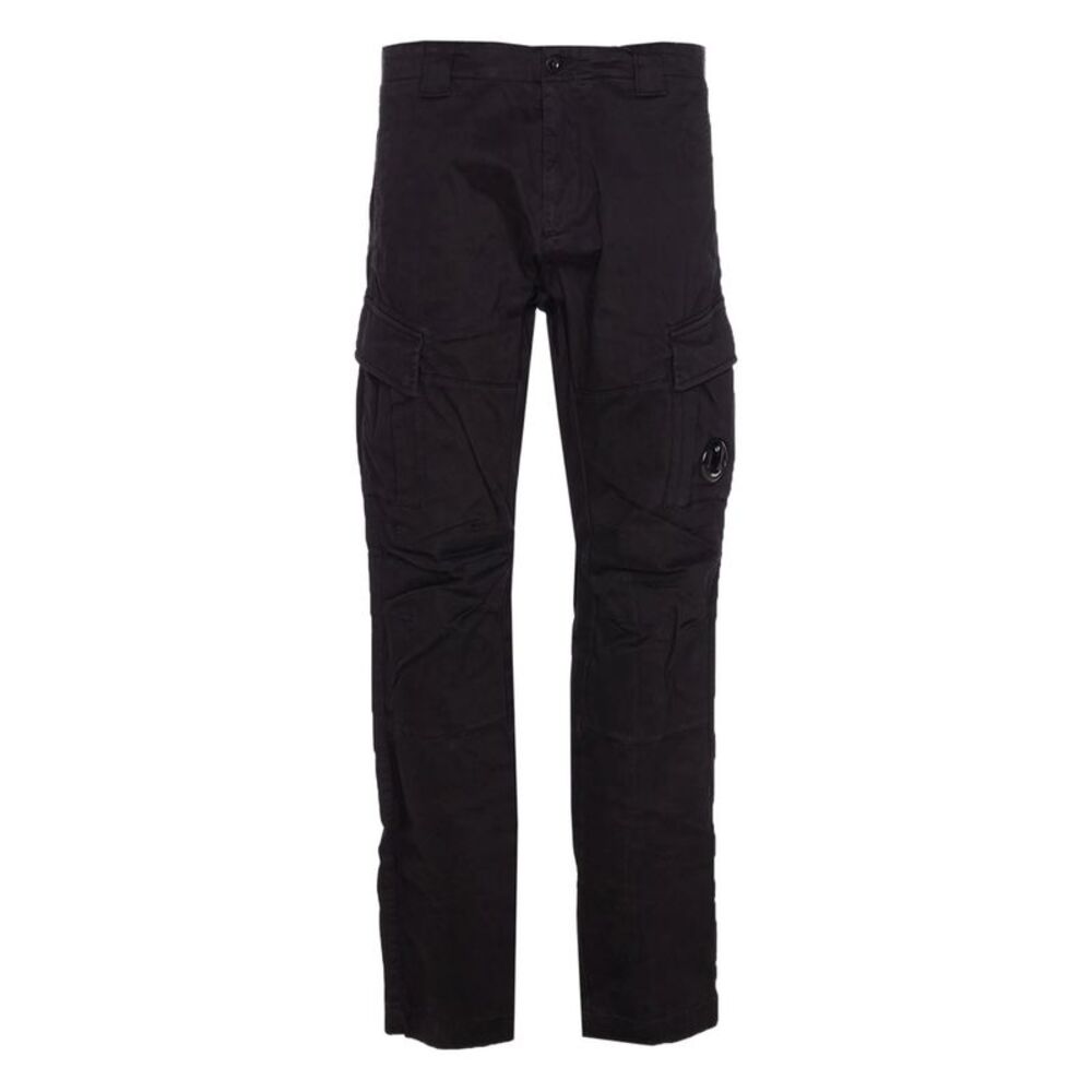 C.P. Company Black Trousers - Regular & Straight-Leg Trousers Men